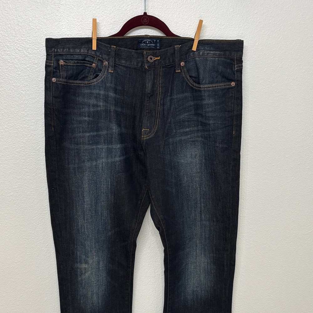 Lucky Brand Men's Deep Indigo 410 Athletic Fit Jeans